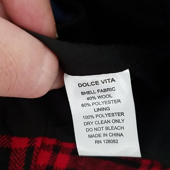❤🌡💥🤯Never Worn Dolce Vita Scotch Plaid Blazer - Picture 6 of 6